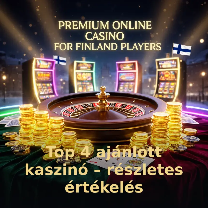 Top 4 ajánlott kaszinó – részletes értékelés